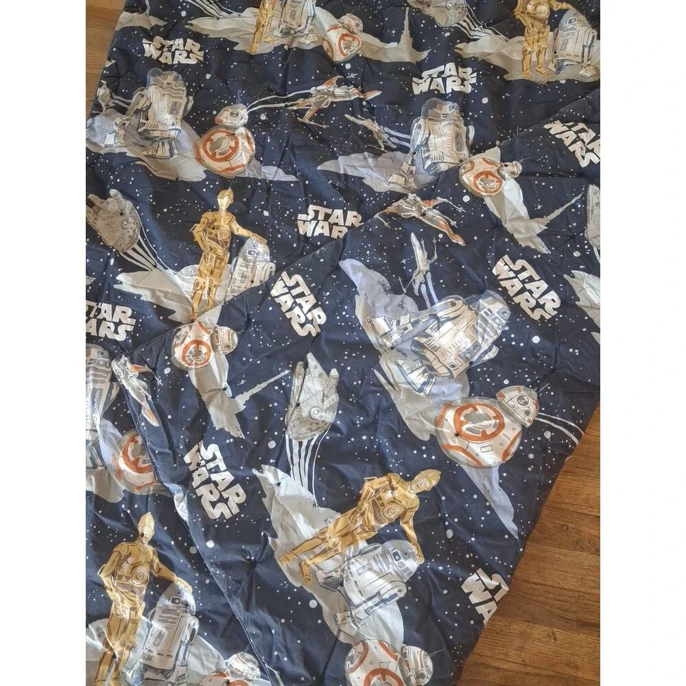 Pottery Barn Kids Star Wars Twin Comforter Reversible